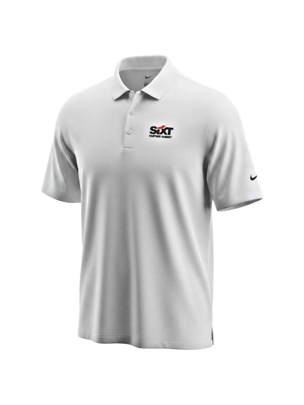 Nike Mens Polo Golf Shirt Short Sleeve White Xl